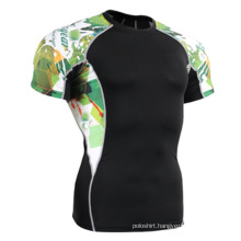 Custom Made Sublimation Printing Fitted Sports T-Shirt